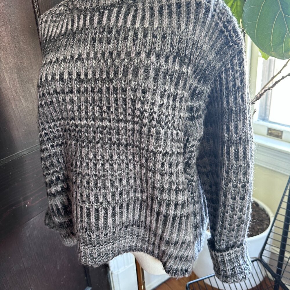 Rare Acne Studios Zora Mohair Wool Blend Knit Boxy Sweater Small - Picture 4 of 10